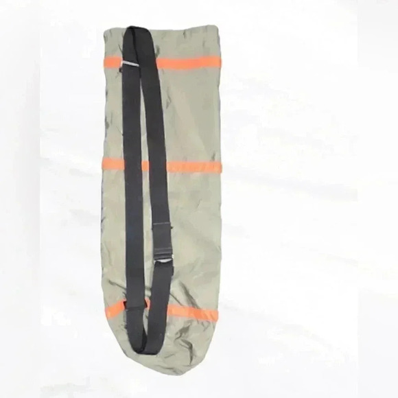 Vintage Lululemon lightweight easy clean athletic green yoga mat carry bag OS - Picture 3 of 4